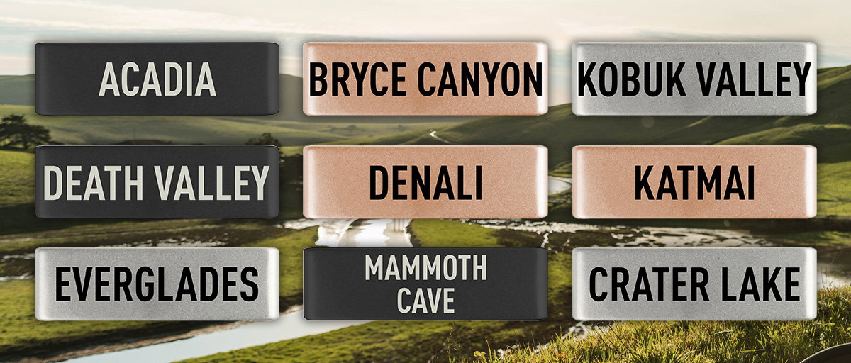 Check out NEW Nation Parks badges!