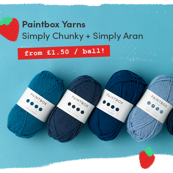 Paintbox Yarns Simply Chunky & Simply Aran from £1.50 per ball!