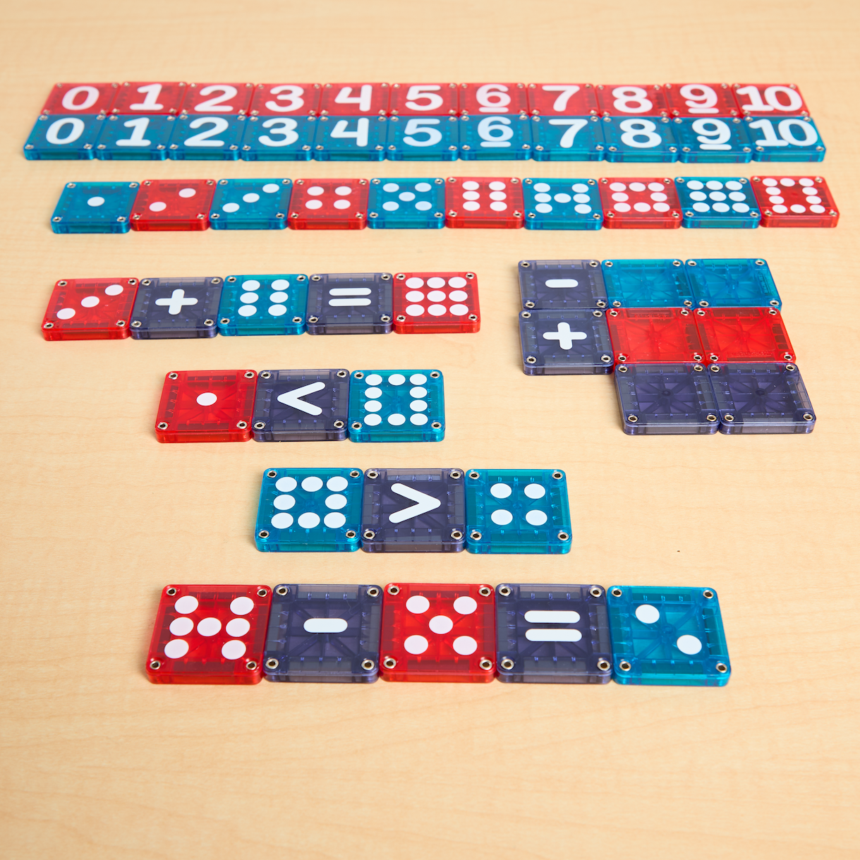 MAGNA-TILES® microMAGS® Learn Numbers™ - 56 pieces