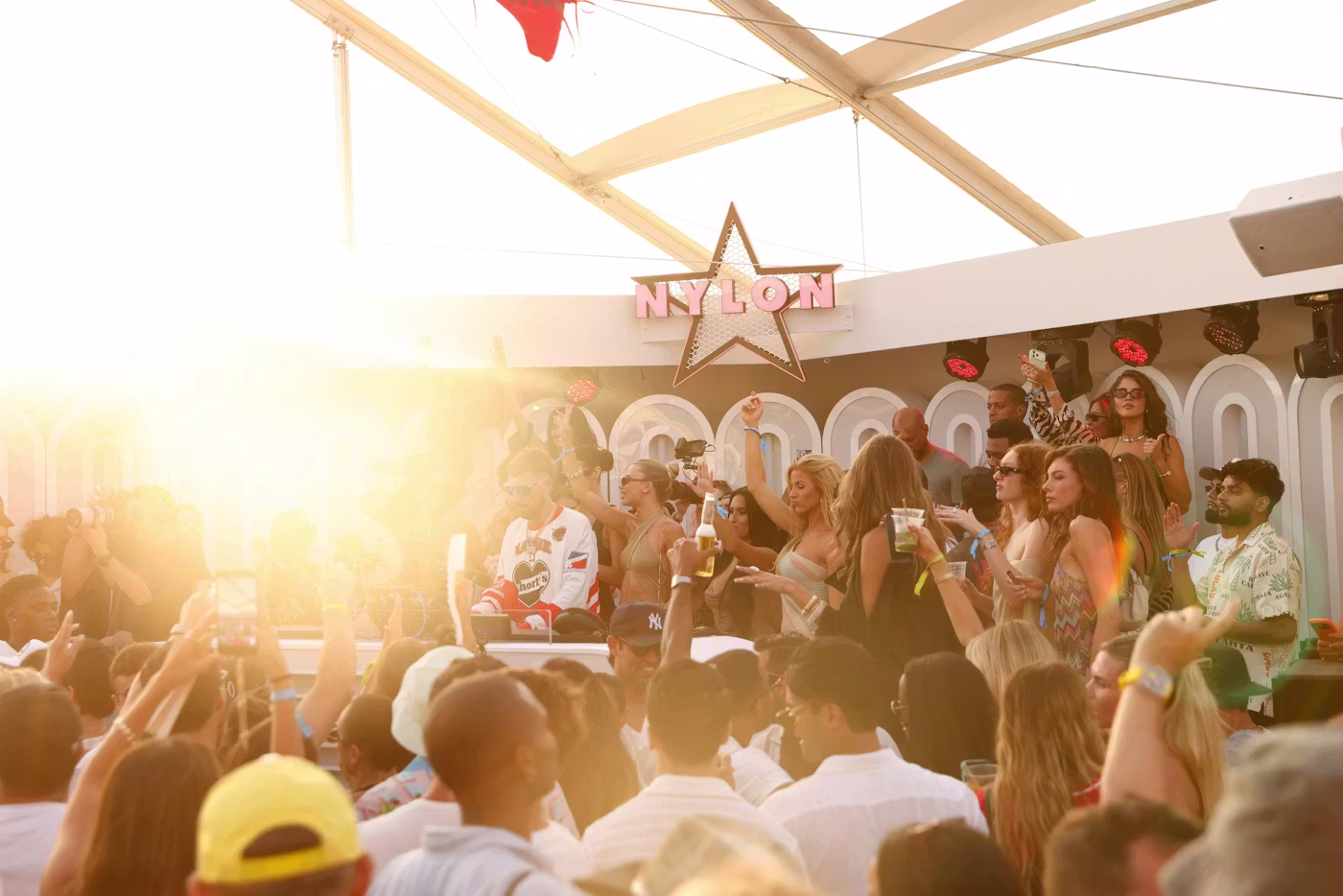 Red, White, & Golden Hour: Inside NYLON’s July 4 Residency At The Surf Lodge