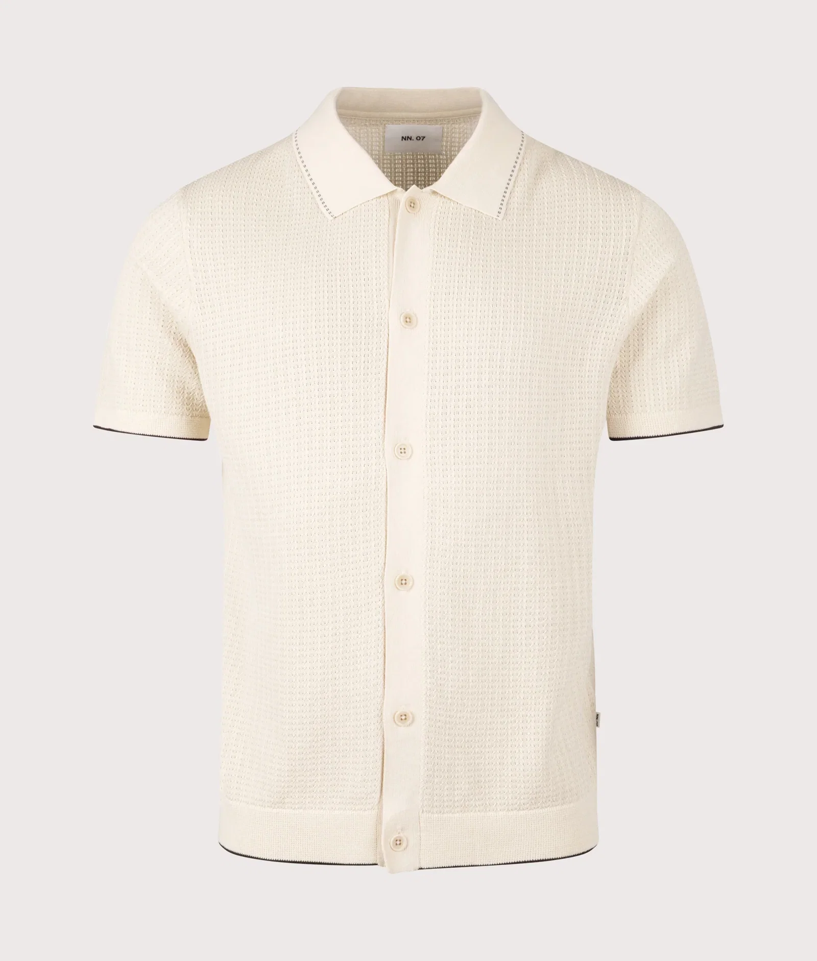 Nalo Knit Textured Stitch Shirt
