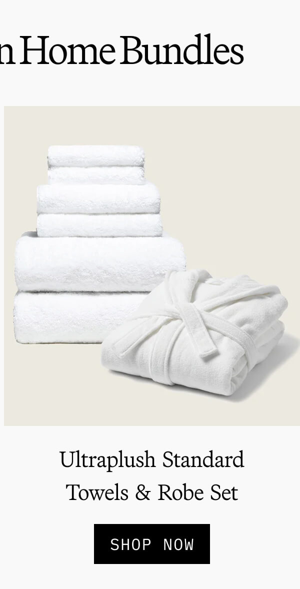 Ultraplush Towels and Robe Set