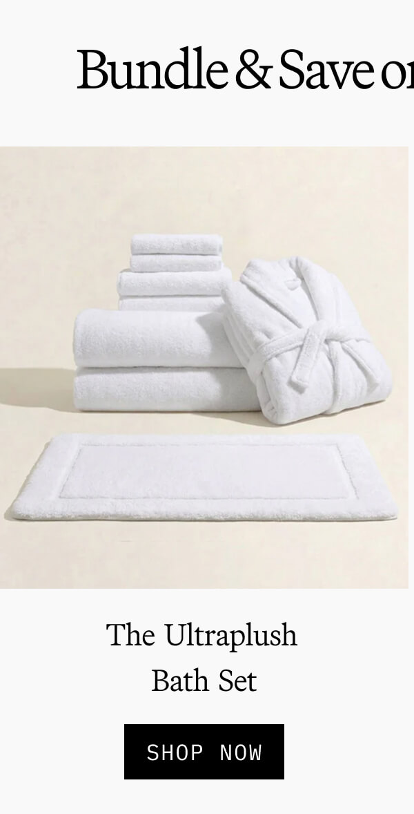 The Ultraplush Bath Set
