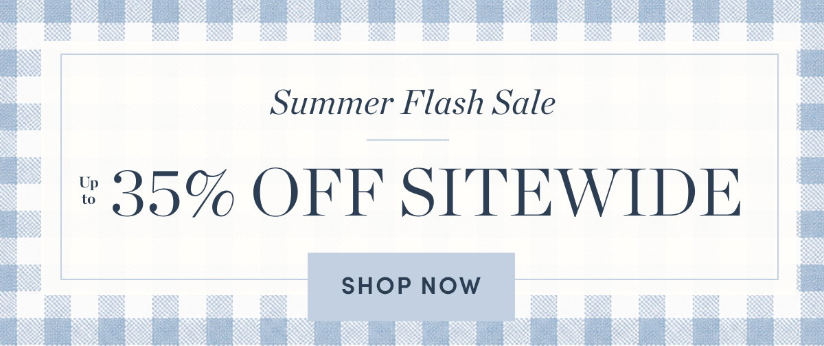Up to 30% Off Sitewide