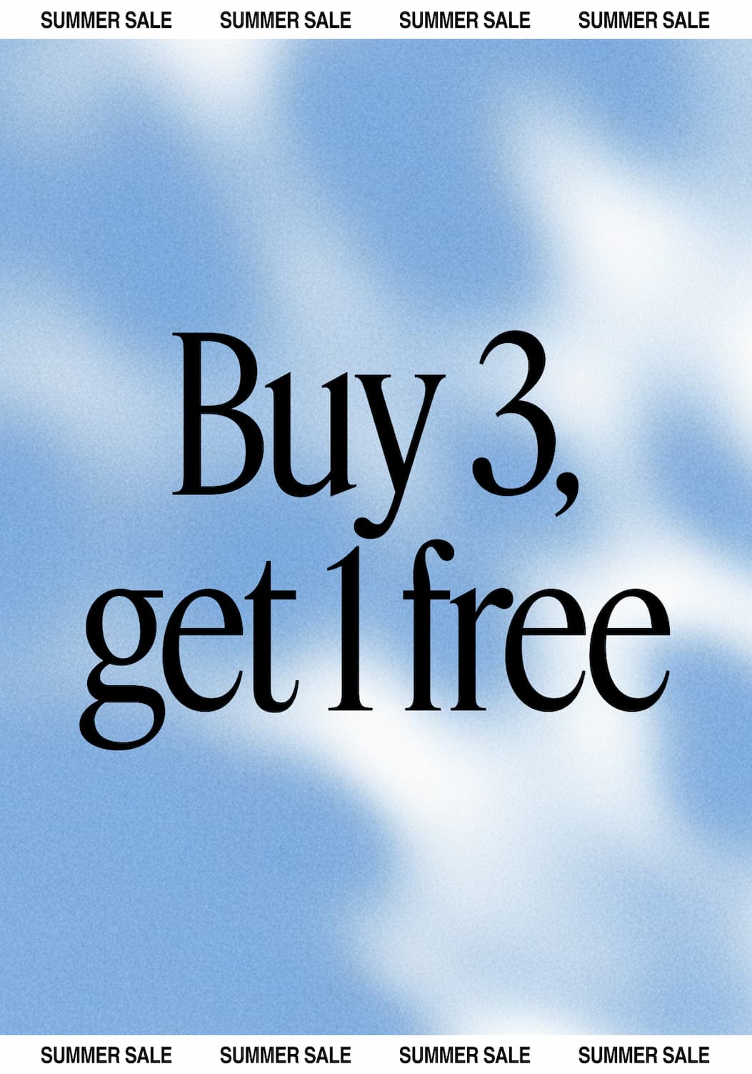 Buy 3, get 1 free