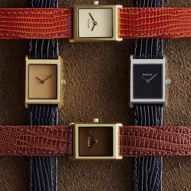 Breda Virgil (Lizard Embossed) Watch