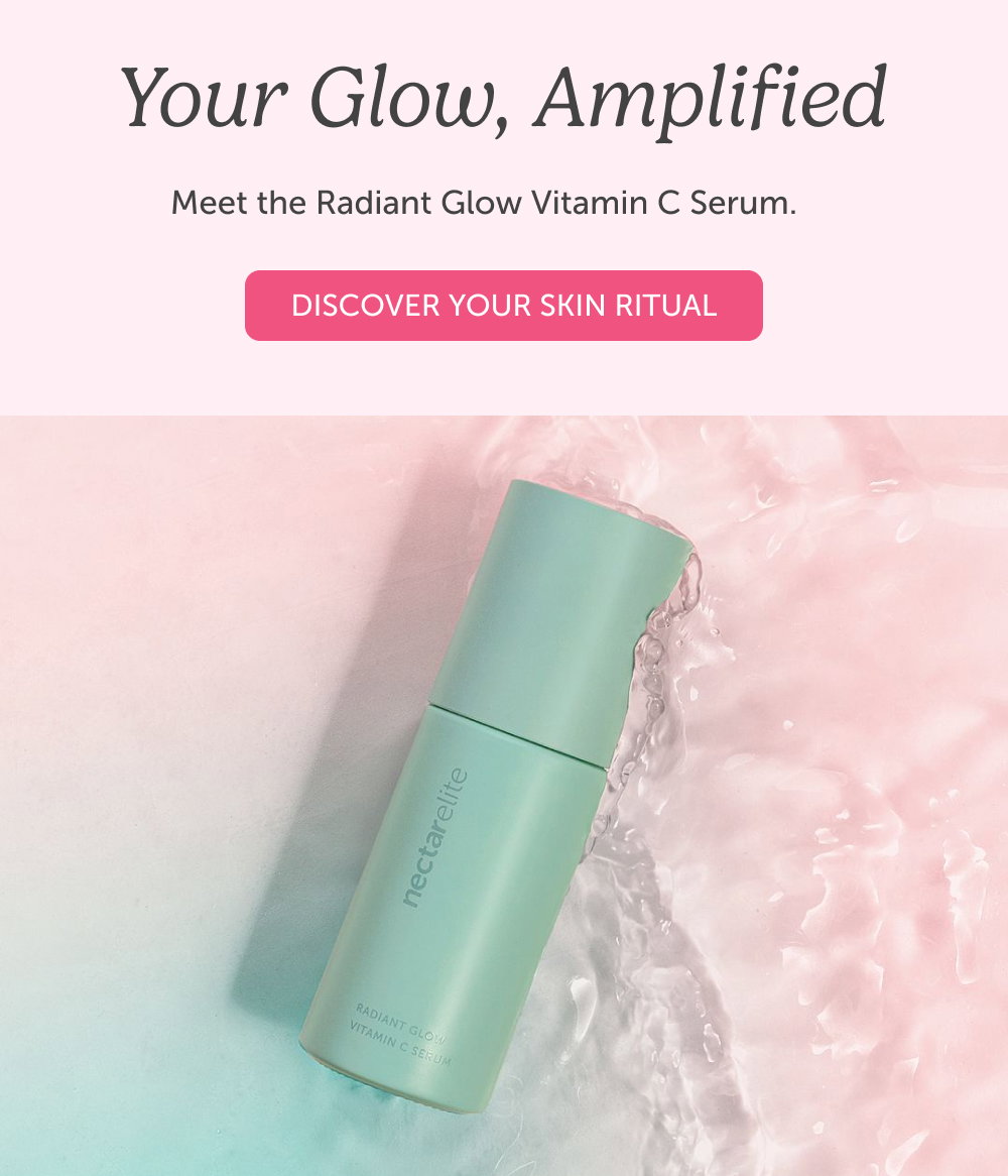 Your Glow, Amplified. Meet the Radiant Glow Vitamin C Serum.