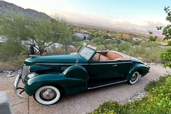 7 Surviving 1939 Cadillac Series 75 Fleetwood Convertible Coupe