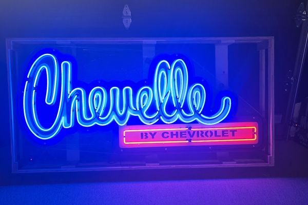 No-Reserve Chevrolet Chevelle Neon Sign