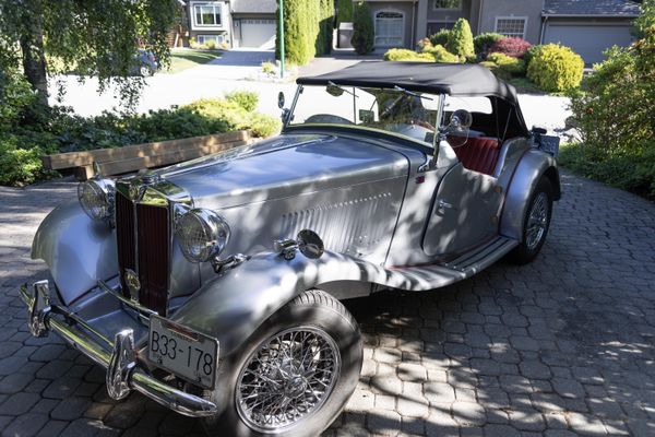 Restored 1952 MG TD Convertible