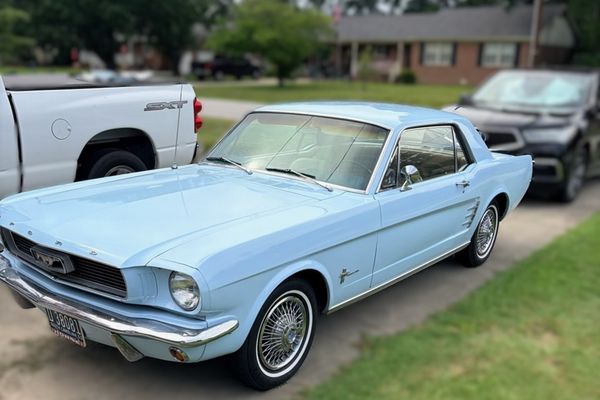Daily-Driver 1966 Ford Mustang: Arcadia Blue, Power Upgrades & Turn-Key Maintenance