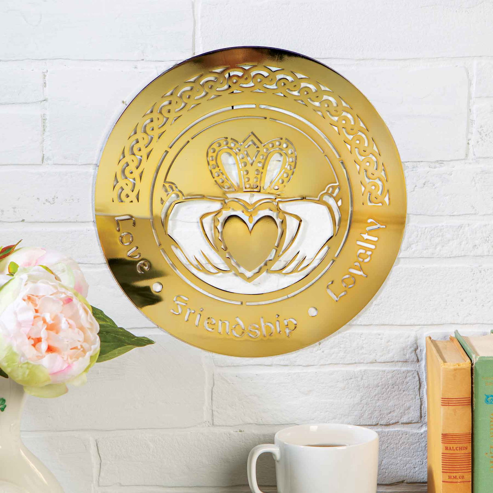 Image of Irish Claddagh Wall Hanger