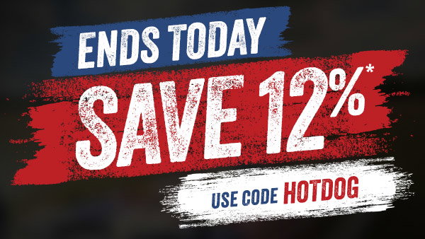 4th of July Sale Ends Today!