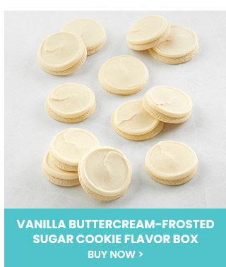 Vanilla Buttercream-Frosted Sugar Cookie Flavor Box