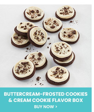 Buttercream Frosted Cookies & Cream Cookie Flavor Box 