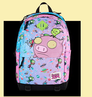 Invader Zim GIR Hooded Backpack