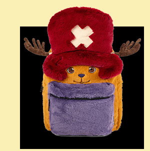 Flip Pak Tony Tony Chopper Fur Reversible Backpack - One Piece
