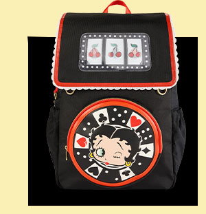 Betty Boop x Whatever! Makes You Happy Casino Backpack