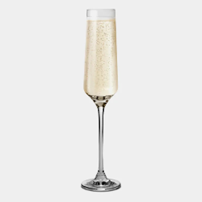 Yuppiechef Modern Champagne Flutes, Set of 4
