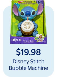 Disney Stitch Bubble Machine