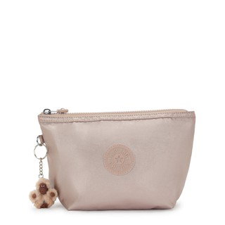 Shawna Large Metallic Pouch-Quartz Metallic