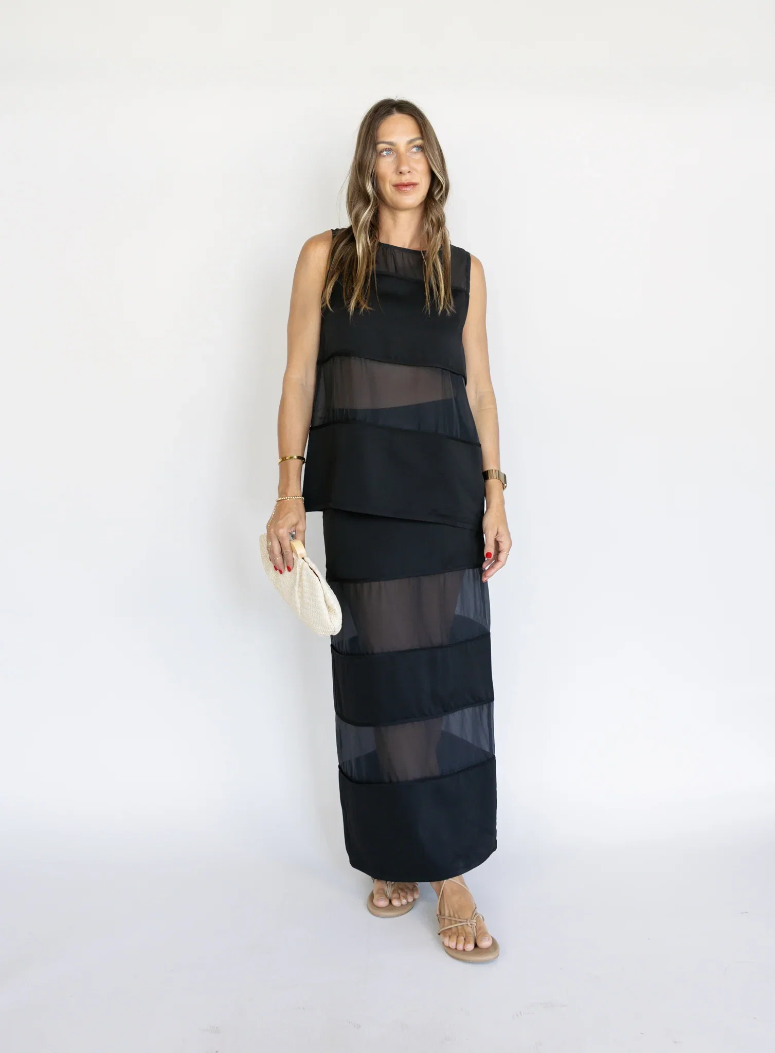 Rene Sheer Panel Top