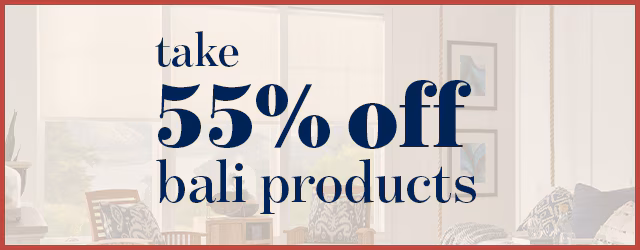 take 55% off all bali products during our fourth of july sale
