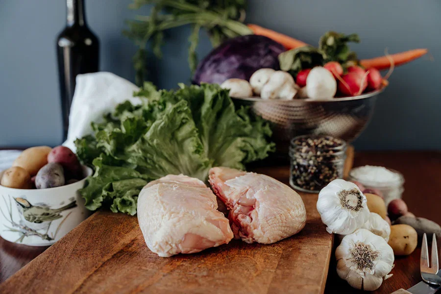 Image of Pasture-raised Bone-In, Skin-On Chicken Breast - 1.5 lbs.