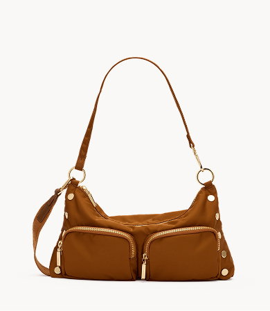 kyle-med-shoulder-bag-amber-nylon-gold