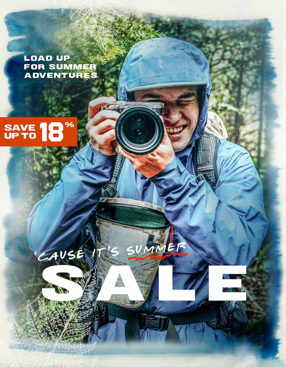 'Cause it's Summer Sale. Load Up For Summer Adventures! Save up to 18%
