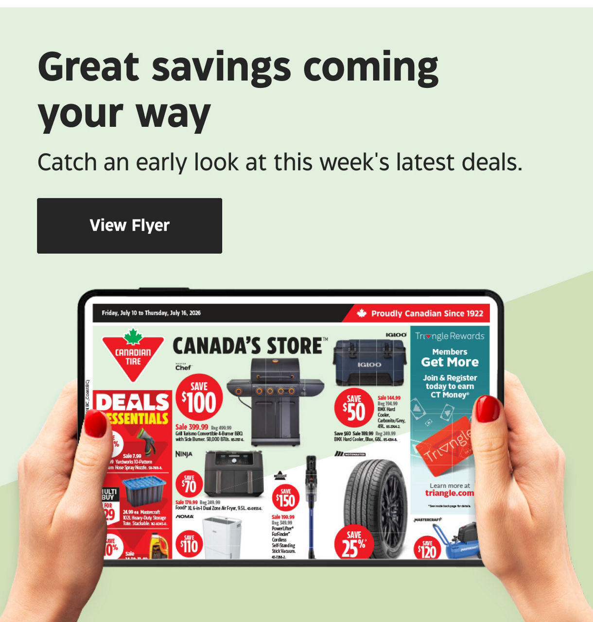 Great savings coming your way. Catch an early look at this week's latest deals.