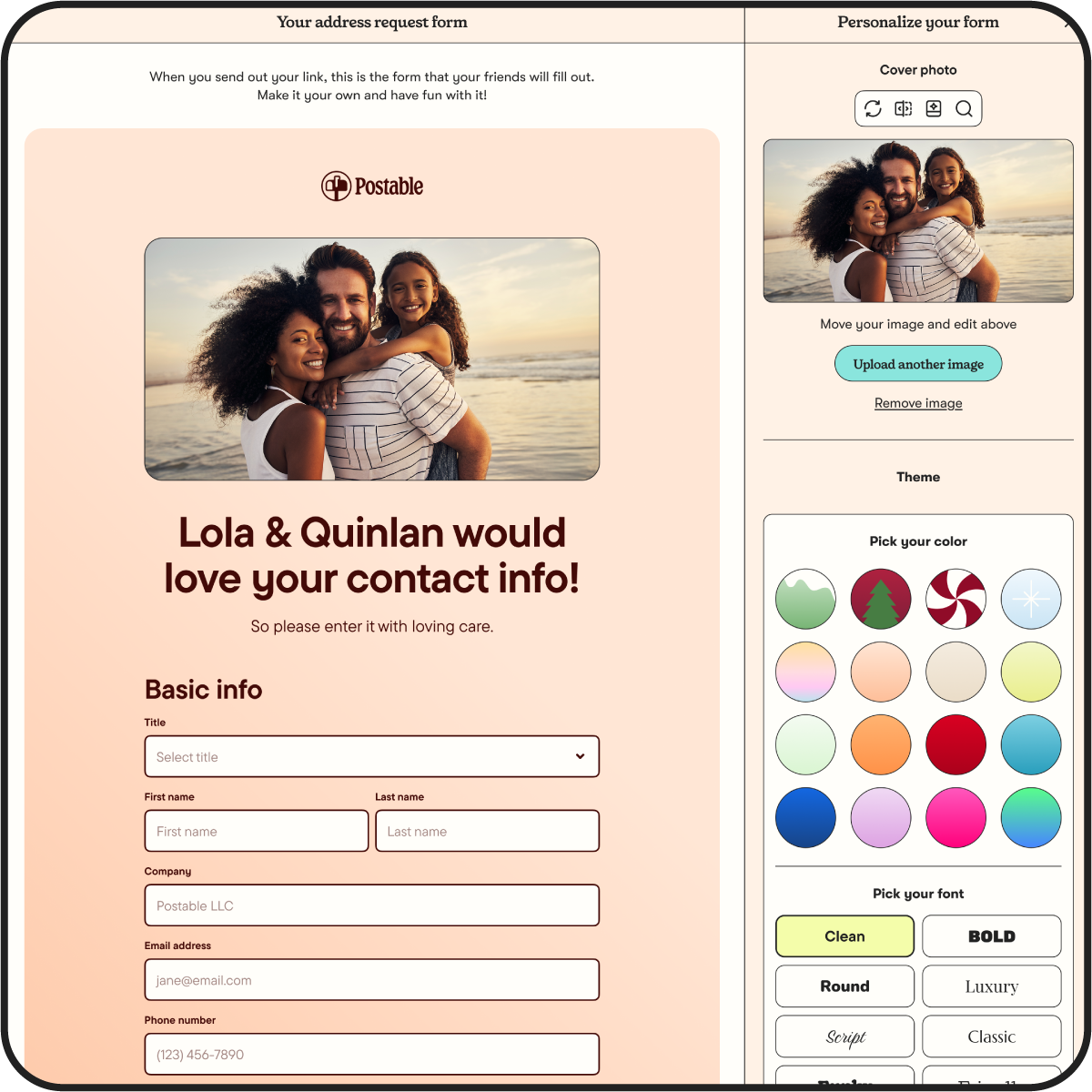 Fully customizable