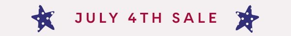 July 4th Sale