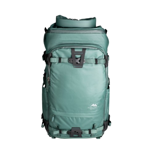 Summit Creative Tenzing 50L Extra Large Roll Top Camera Backpack - Green