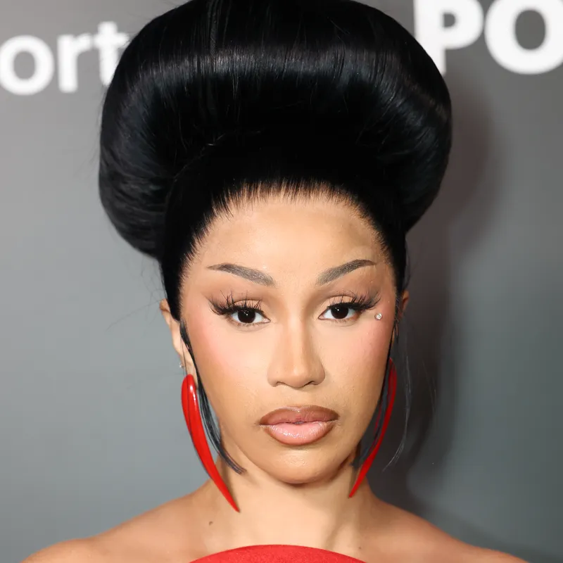 Cardi B's Sculptural Updo Is So Haute Couture
