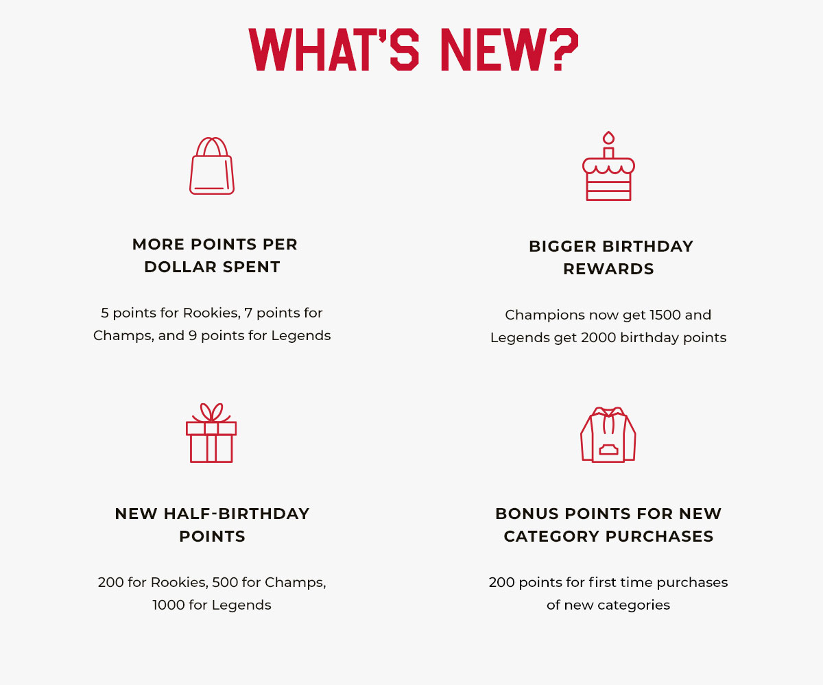 New Homage Rewards