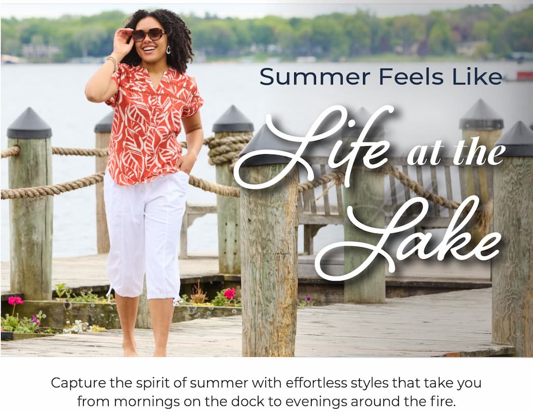 Summer Feels Like Like at the Lake