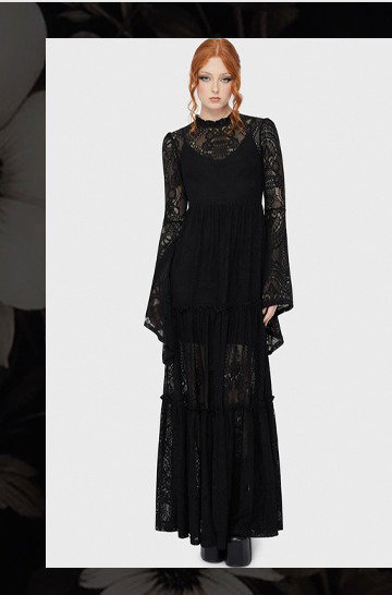 Hecate Lace Maxi Dress