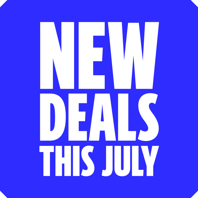New Deals This July