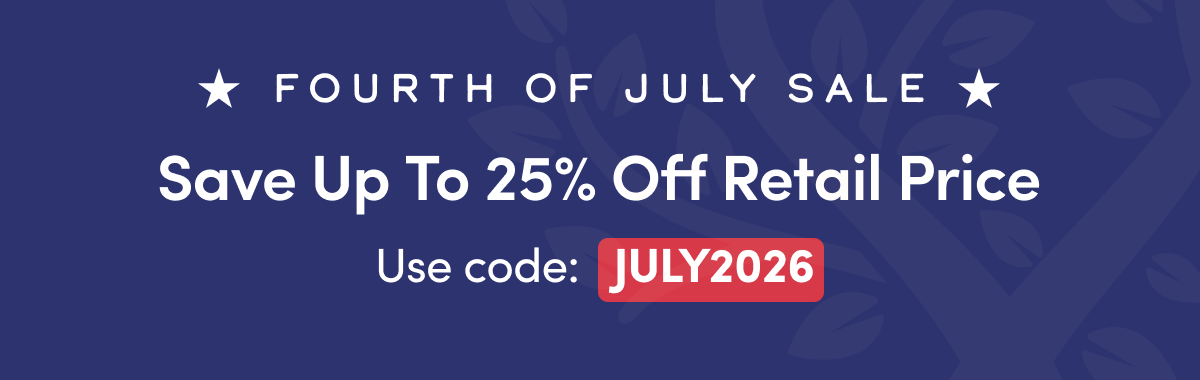 Save Up To 25% Off Retail Price