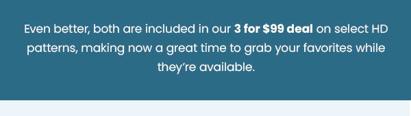 3 for 99 Deal
