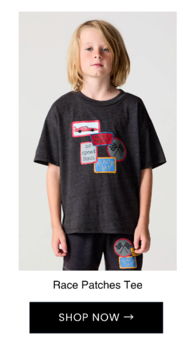 Race Patches Tee