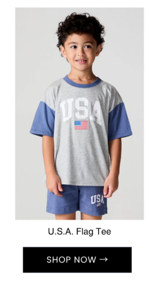 U.S.A. Flag Tee