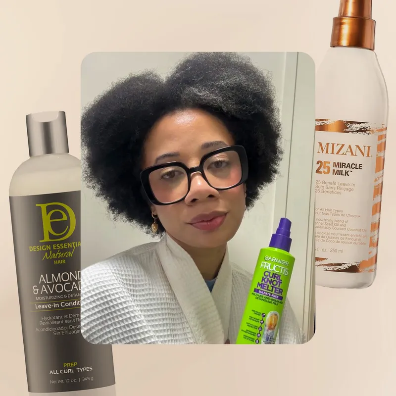 best detangler sprays collage