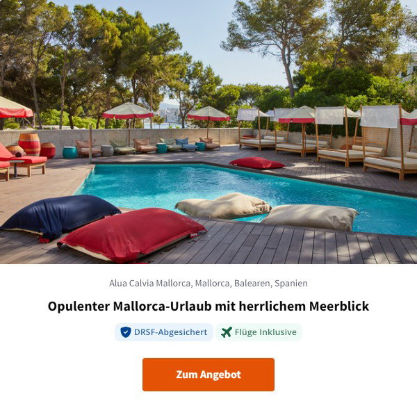 Opulenter Mallorca-Urlaub mit herrlichem Meerblick