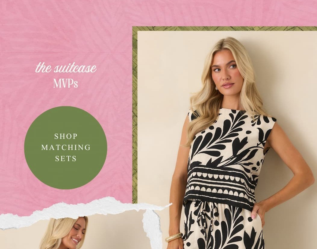 The suitcase MVPs. Shop Matching Sets.