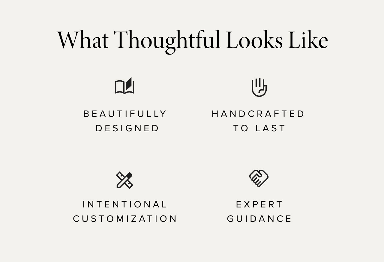 What thoughtful looks like