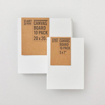 Cass Art Canvas Board Pack of 10