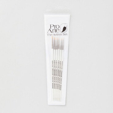 Pro Arte Masterstroke Miniature Painters Brush Cass Exclusive Set of 6