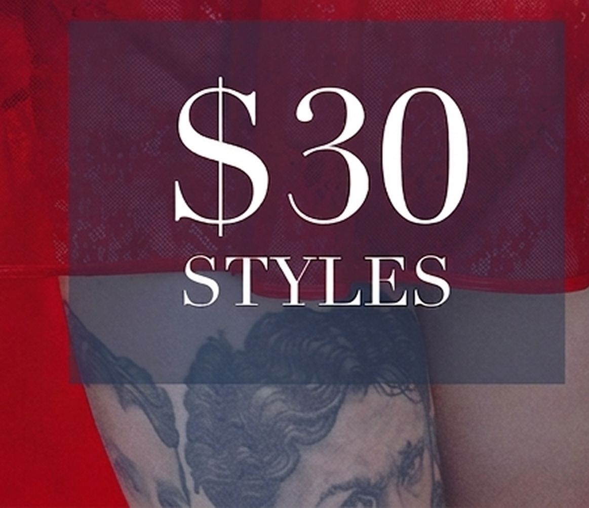 $30 Styles
